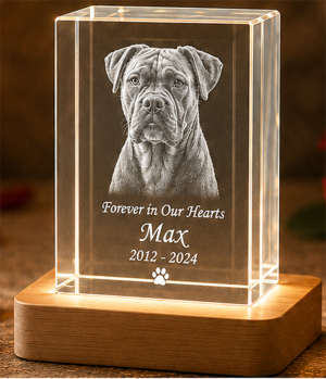 Pet Memorial Crystal